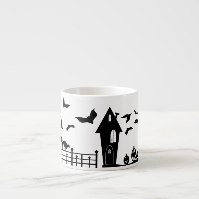 Unheimlicher Abend Espressotasse (Vorderseite)