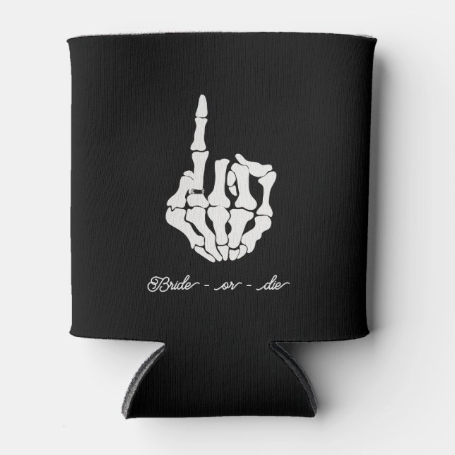 unheimlicher Junggeselinnen-Abschied kann kühler w Dosenkühler (Vorderseite)