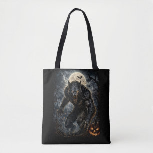 Unheimlicher Werwolf Halloween – Dunkle Horror Kre