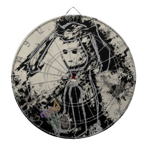 unheimliches Häschen Dartscheibe