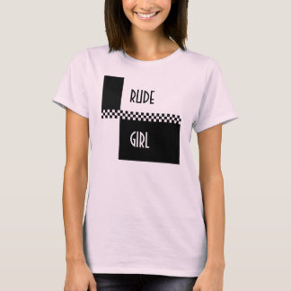 UNHÖFLICHE Mädchen-ska Karos T-Shirt