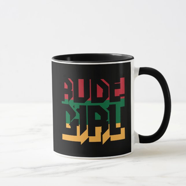Unhöfliches Mädchen Tasse (Rechts)