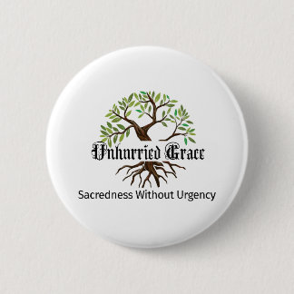 Unhurried Grace Logo-Button-Pin Button