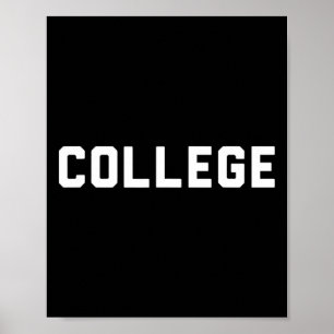 Uni 80er Party House Film Clic Uni Poster