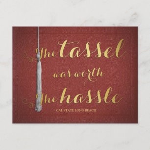 Uni/Abschluss der Universität 2014 Ankündigung