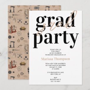 Uni-Abschluß für Maschinenbau Einladung