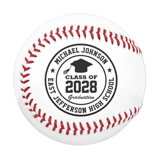 Uni Abschluss in der Sekundarstufe II Baseball (Vorderseite Links)