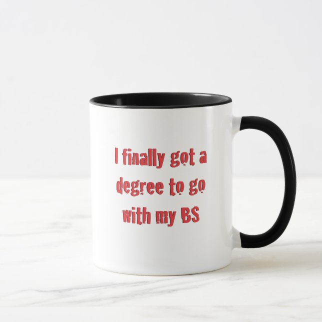Uni-Abschluss Tasse (Rechts)