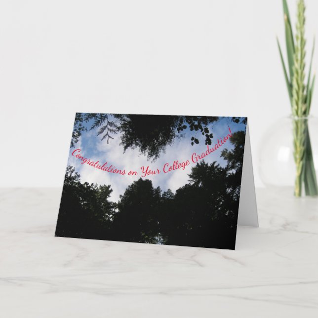 Uni-Abschluß Wises Karte (Vorderseite)