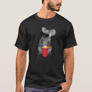 Uni Beer Pong Red Cup Party Puer Beer T-Shirt