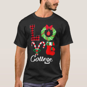 Uni Chriatmas Pajama Lehrer Kinderdekoration T-Shirt