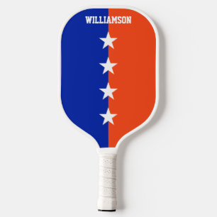 Uni Colors Royal Blue & Orange Pickleball Schläger