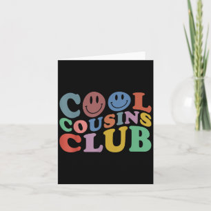 Uni Cool Cousins Club, Lustige Cousin Crew Kinder  Karte
