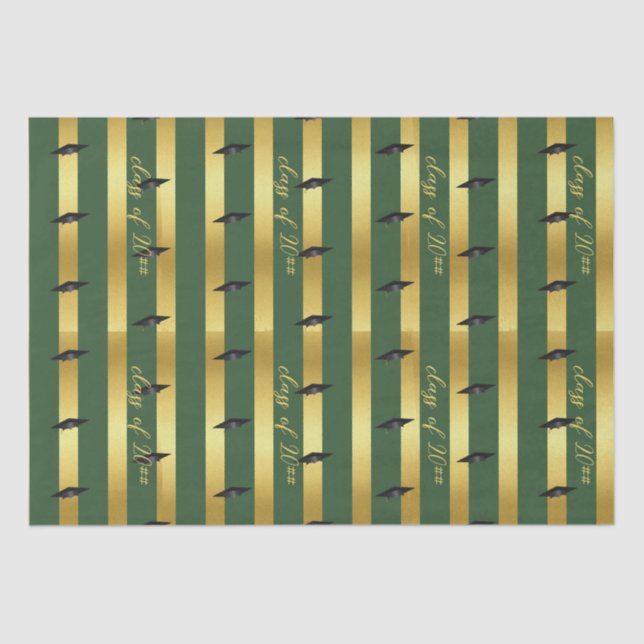 Uni der Grüne Schule Abschluss Seidenpapier (Vorderseite)