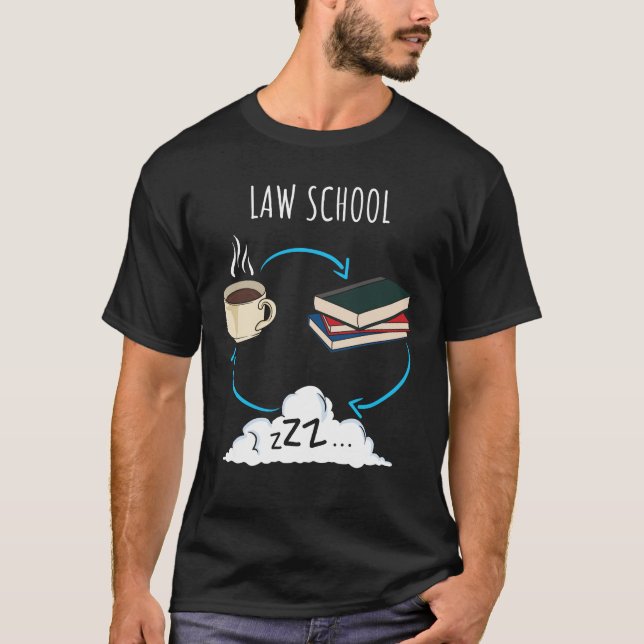 Uni der Jurastufe T-Shirt (Vorderseite)