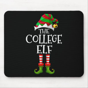 Uni Elf Fun Matching Pajama Group Christmas Wo Mousepad