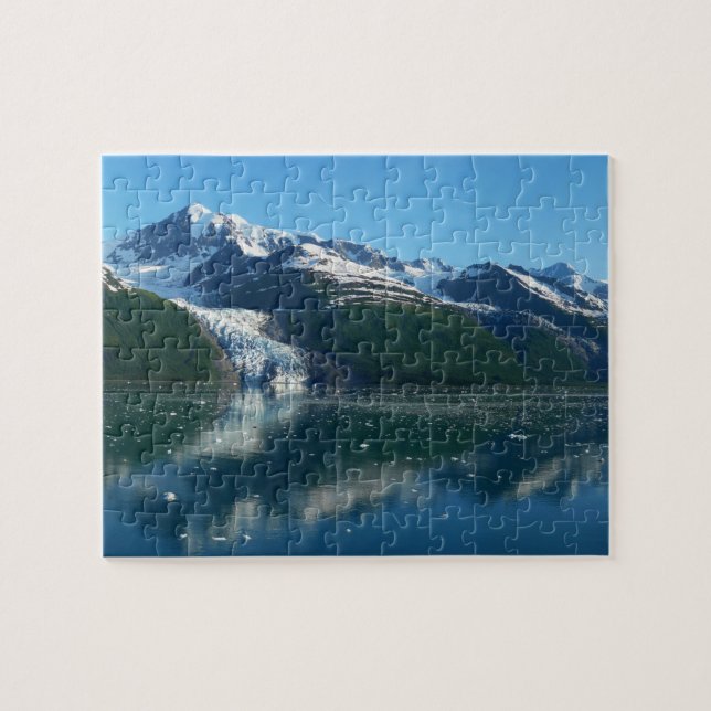 Uni Fjord II Schöne Alaska Fotografie Puzzle (Horizontal)