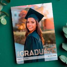 Uni Foil Abschluss Ankündigung  High School