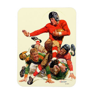 Uni Football Magnet