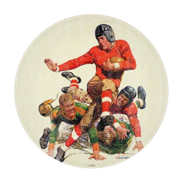 Uni Football Schneidebrett (Vorderseite)