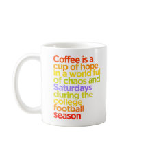 Uni Football Tasse am Samstag