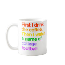 Uni Football Tasse am Samstag