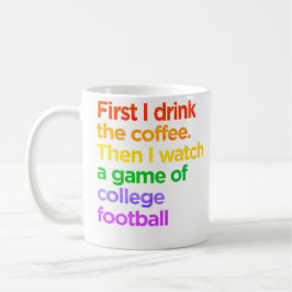 Uni Football Tasse am Samstag