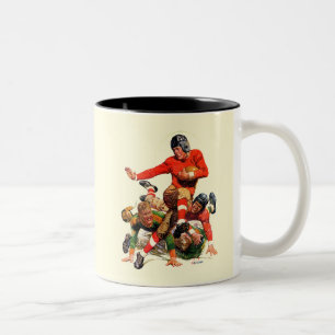 Uni Football Zweifarbige Tasse