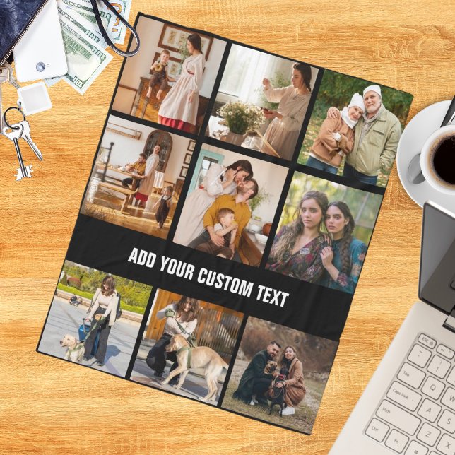 Uni für Weihnachtsfamilien nach Kundenwunsch Fleecedecke (Von Creator hochgeladen)