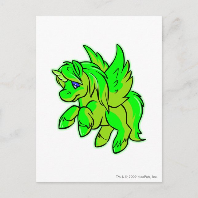 Uni Glows Postkarte (Vorderseite)