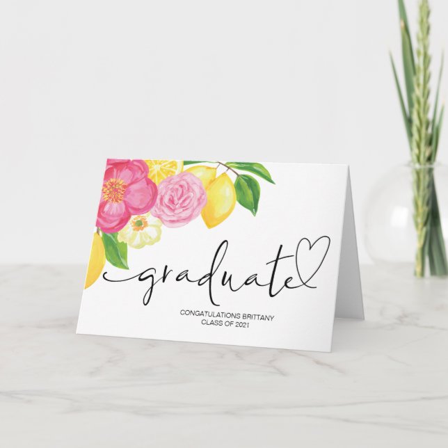 Uni Graduate Gift Ideale Schule Grad Glückwunsch Karte (Vorderseite)