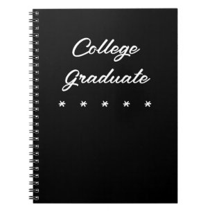 Uni Graduate Spiral Notebook Notizblock