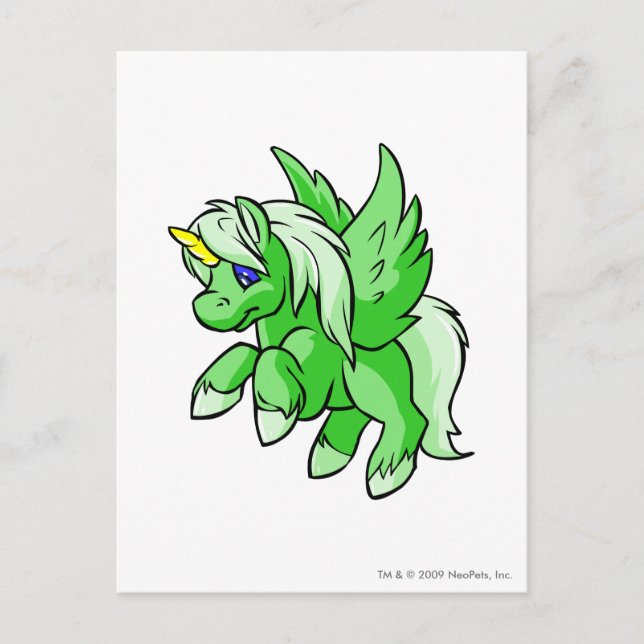 Uni Green Postkarte (Vorderseite)