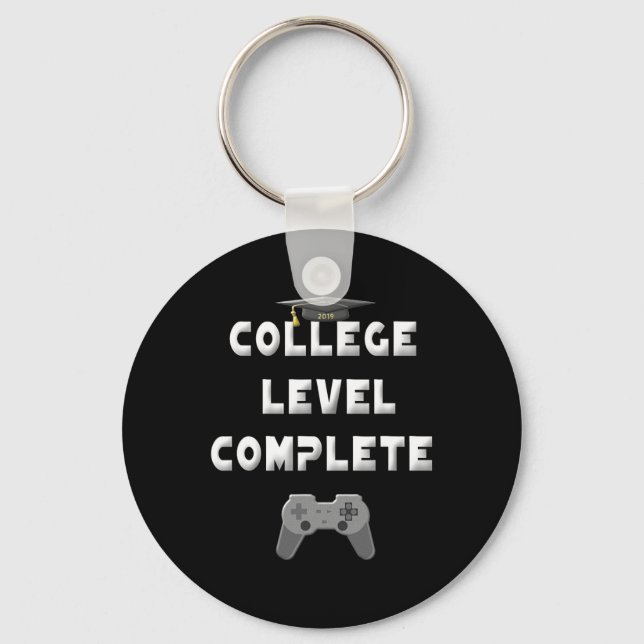 Uni Level Complete Gamer Abschluss gibt Shift Schlüsselanhänger (Vorderseite)