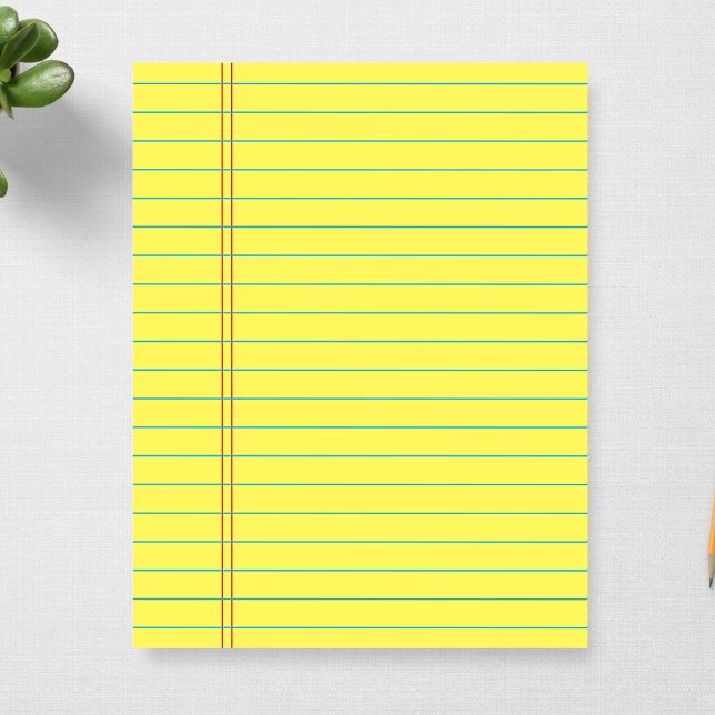 Uni Lined Writing 40 Sheets 8,5 x 11 Notizblock (Von Creator hochgeladen)