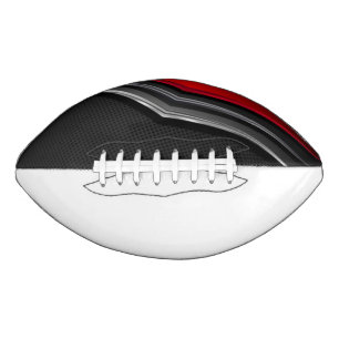 Uni Mannschaftsfarben Rot/Schwarz/Weiß Football