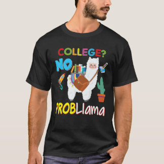 Uni No Probllama Problem Llama Kinder Tee