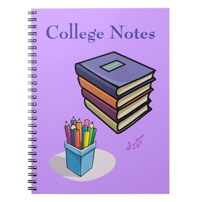 Uni Notes Books & Pencies Notebook Notizblock (Vorderseite)