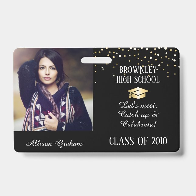 Uni oder Wiedersehen-Abzeichen Ausweis (Vorderseite)