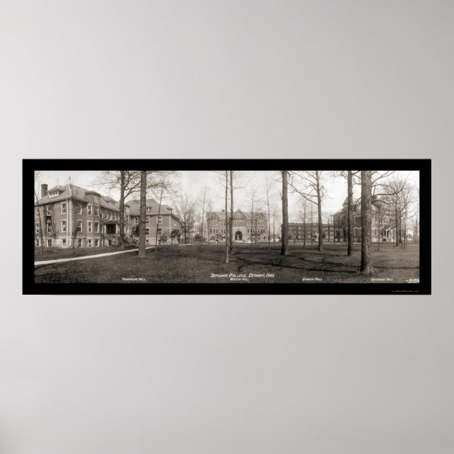 Uni Ohio Foto 1914 Poster (Vorne)