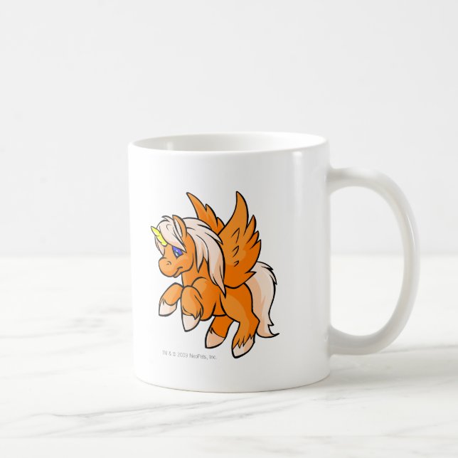 Uni Orange Kaffeetasse (Rechts)