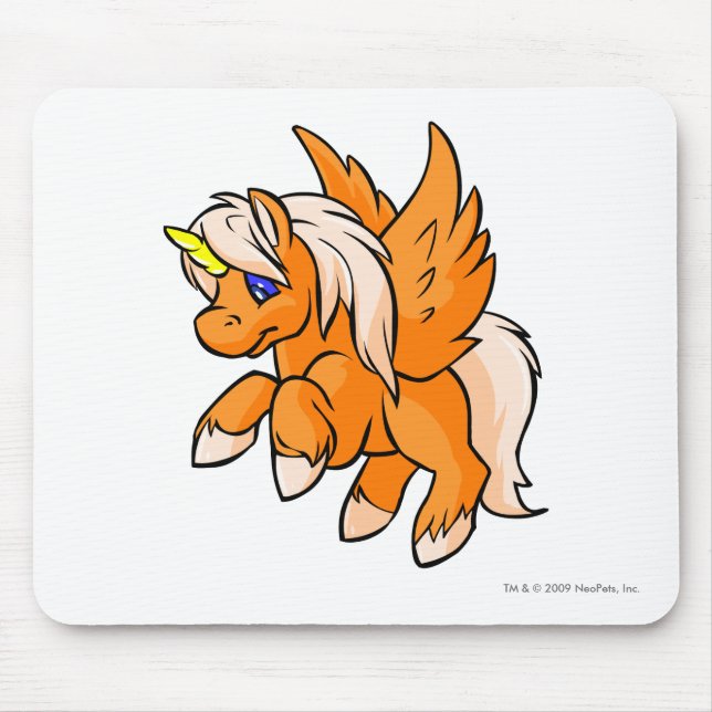 Uni Orange Mousepad (Vorne)