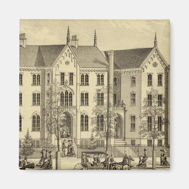 Uni Pittsburgh Magnet (Vorne)