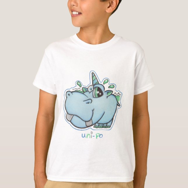 Uni-Po Kids T-Shirt (Vorderseite)