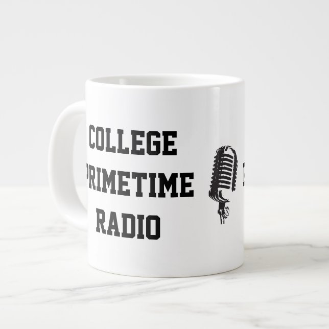 Uni-Primetime riesige RadioTasse Jumbo-Tasse (Vorderseite Links)