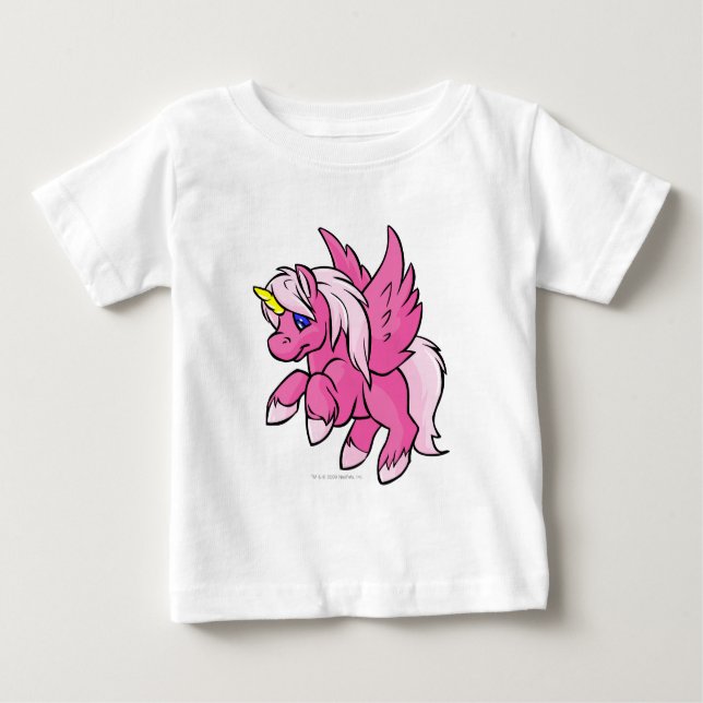 Uni Rosa Baby T-shirt (Vorderseite)