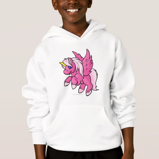 Uni Rosa Hoodie (Vorderseite)
