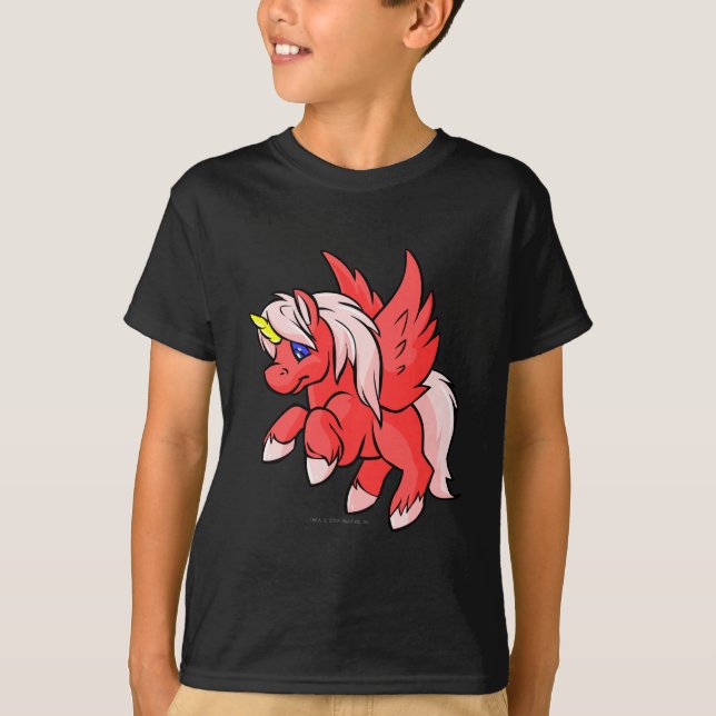 Uni Rot T-Shirt (Vorderseite)