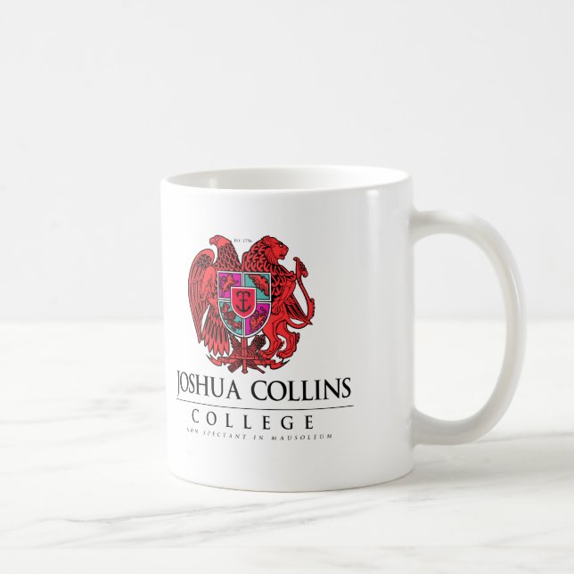 Uni-Schüler-Tasse Joshuas Collins Kaffeetasse (Rechts)
