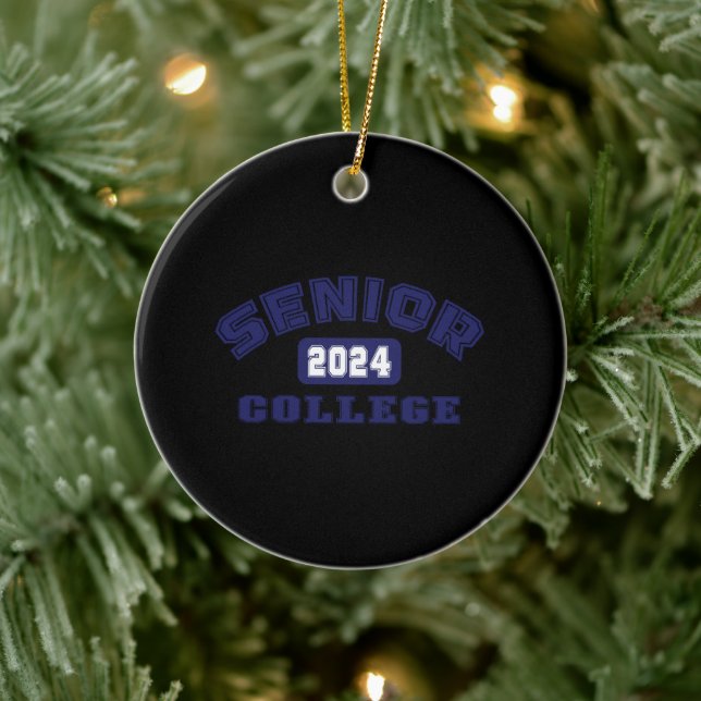 Uni Senior 2024 Keramik Ornament (Baum)
